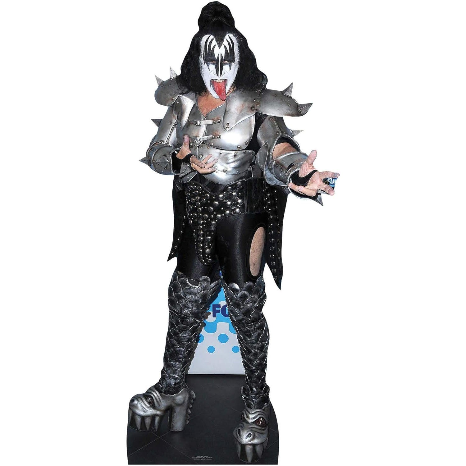 CS550 Gene Simmons 'Kiss' (Israeli-American Musician) Lifesize Cardboard Cutout Gene Simmons 'Kiss' (Israeli/American Musician) Lifesize Cardboard Cutout - Image 1