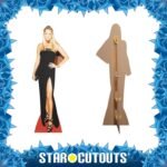 Tess Daly 'Black Dress' (English Television Presenter) Lifesize Cardboard Cutout - Image 2
