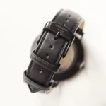 Architect London Men's Minimalist Own Handwriting Watch With Jet Black Leather Strap - Image 3