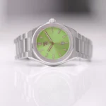 Wave by Architect London Any Message Men's Handcrafted Stainless Steel Watch (Lime Surge)