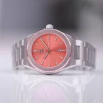 Wave by Architect London Men's Handcrafted Stainless Steel Watch (Peach Breeze)