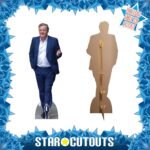 Piers Morgan 'Blue Suit' (English Broadcaster) Lifesize + Mini Cardboard Cutout / Standee - Image 2