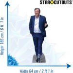 Piers Morgan 'Blue Suit' (English Broadcaster) Lifesize + Mini Cardboard Cutout / Standee - Image 3