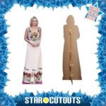 Margot Robbie 'White Dress' (Australian Actress) Lifesize + Mini Cardboard Cutout / Standee - Image 2