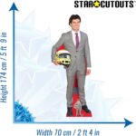 Sergio Pérez 'Holding Helmet' (Mexican F1 Racing Driver) Lifesize + Mini Cardboard Cutout / Standee - Image 3
