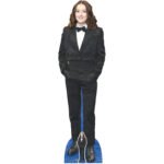 Bella Ramsey 'Black Suit' (English Actor) Lifesize + Mini Cardboard Cutout / Standee