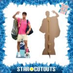 Carlos Alcaraz 'Pink Shirt' (Spanish Tennis Player) Lifesize + Mini Cardboard Cutout / Standee - Image 2
