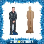 Eric Dane 'Black Jacket' (American Actor) Lifesize + Mini Cardboard Cutout / Standee - Image 2