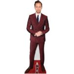 Tom Hiddleston 'Red Suit' (British Actor) Lifesize + Mini Cardboard Cutout / Standee