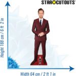 Tom Hiddleston 'Red Suit' (British Actor) Lifesize + Mini Cardboard Cutout / Standee - Image 3