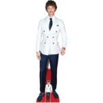 Bobby Brazier 'White Jacket' (English Actor) Lifesize + Mini Cardboard Cutout / Standee
