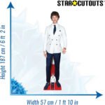 Bobby Brazier 'White Jacket' (English Actor) Lifesize + Mini Cardboard Cutout / Standee - Image 3