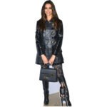Deepika Padukone 'Black Jacket' (Indian Actress) Lifesize + Mini Cardboard Cutout / Standee