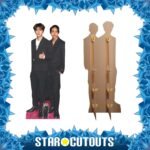 Seungmin & Hyunjin (South Korean Singers) Lifesize + Mini Cardboard Cutout / Standee - Image 2