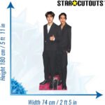 Seungmin & Hyunjin (South Korean Singers) Lifesize + Mini Cardboard Cutout / Standee - Image 3