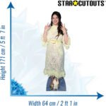 Lana Del Rey 'Flowing White Dress' (American Singer/Songwriter) Lifesize + Mini Cardboard Cutout / Standee - Image 3