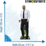 Sean Dyche 'Blue Tie' (English Football Manager) Lifesize + Mini Cardboard Cutout / Standee - Image 3