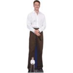 Drew Starkey 'White Shirt' (American Actor) Lifesize + Mini Cardboard Cutout / Standee