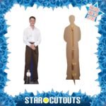 Drew Starkey 'White Shirt' (American Actor) Lifesize + Mini Cardboard Cutout / Standee - Image 2