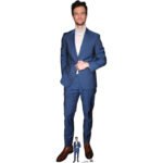 Jack Quaid 'Blue Suit' (American Actor) Lifesize + Mini Cardboard Cutout / Standee
