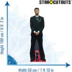 Jude Bellingham 'Black Suit' (English Footballer) Lifesize + Mini Cardboard Cutout / Standee - Image 3
