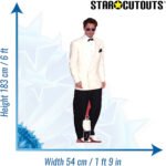 Johnny Depp 'White Jacket' (American Actor) Lifesize + Mini Cardboard Cutout / Standee - Image 3