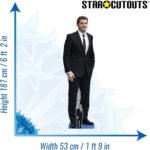 Iker Casillas 'Black Suit' (Spanish Former Footballer) Lifesize + Mini Cardboard Cutout / Standee - Image 3