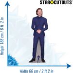 Tom Hiddleston 'Blue Suit' (British Actor) Lifesize + Mini Cardboard Cutout / Standee - Image 3