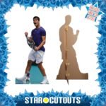 Carlos Alcaraz 'On Court' (Spanish Tennis Player) Lifesize + Mini Cardboard Cutout / Standee - Image 2