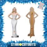 Sabrina Carpenter 'Silver Dress' (American Singer/Songwriter) Lifesize + Mini Cardboard Cutout / Standee - Image 2