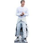 Brad Pitt 'Racer' (American Actor) Lifesize + Mini Cardboard Cutout / Standee