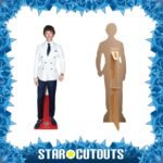 Bobby Brazier ‘White Jacket’ (English Actor) Mini Cardboard Cutout / Standee - Image 2