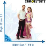 Ryan Gosling & Margot Robbie (Canadian Actor/Australian Actress) Mini Cardboard Cutout / Standee - Image 3