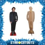Chase Stokes 'Black Suit' (American Actor) Lifesize + Mini Cardboard Cutout / Standee - Image 2