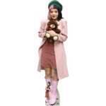 Melanie Martinez 'Holding Teddy Bear' (American Singer/Songwriter) Lifesize + Mini Cardboard Cutout / Standee