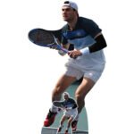 Jack Draper 'On Court' (British Tennis Player) Lifesize + Mini Cardboard Cutout / Standee