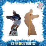 Jack Draper 'On Court' (British Tennis Player) Lifesize + Mini Cardboard Cutout / Standee - Image 2