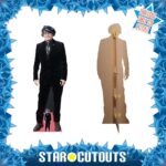 Johnny Depp 'Black Suit' (American Actor) Lifesize + Mini Cardboard Cutout / Standee - Image 2