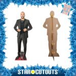 Jesse Williams 'Black Suit' (American Actor) Lifesize + Mini Cardboard Cutout / Standee - Image 2