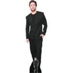 Aaron Taylor-Johnson 'Black Suit' (American Actor) Lifesize + Mini Cardboard Cutout / Standee