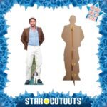 Jonathan Bailey 'Blue Shirt' (English Actor) Lifesize + Mini Cardboard Cutout / Standee - Image 2
