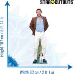 Jonathan Bailey 'Blue Shirt' (English Actor) Lifesize + Mini Cardboard Cutout / Standee - Image 3