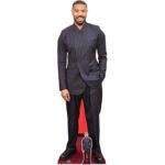 Michael B. Jordan 'Pinstripe Shirt' (American Actor) Lifesize + Mini Cardboard Cutout / Standee