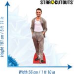 Jonathan Bailey 'Smiling' (English Actor) Lifesize + Mini Cardboard Cutout / Standee - Image 3