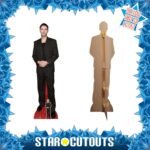 Nicholas Hoult 'Black Suit' (English Actor) Lifesize + Mini Cardboard Cutout / Standee - Image 2