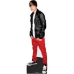 Justin Bieber 'Leather Jacket' (Canadian Singer) Lifesize Cardboard Cutout / Standee