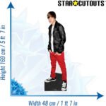 Justin Bieber 'Leather Jacket' (Canadian Singer) Lifesize Cardboard Cutout / Standee - Image 3