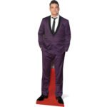 Robbie Williams 'Purple Suit' (English Singer/Songwriter) Lifesize Cardboard Cutout