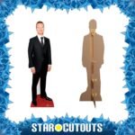 Michael Fassbender 'Black Suit' (German/Irish Actor) Lifesize Cardboard Cutout - Image 2