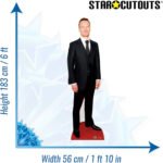 Michael Fassbender 'Black Suit' (German/Irish Actor) Lifesize Cardboard Cutout - Image 3